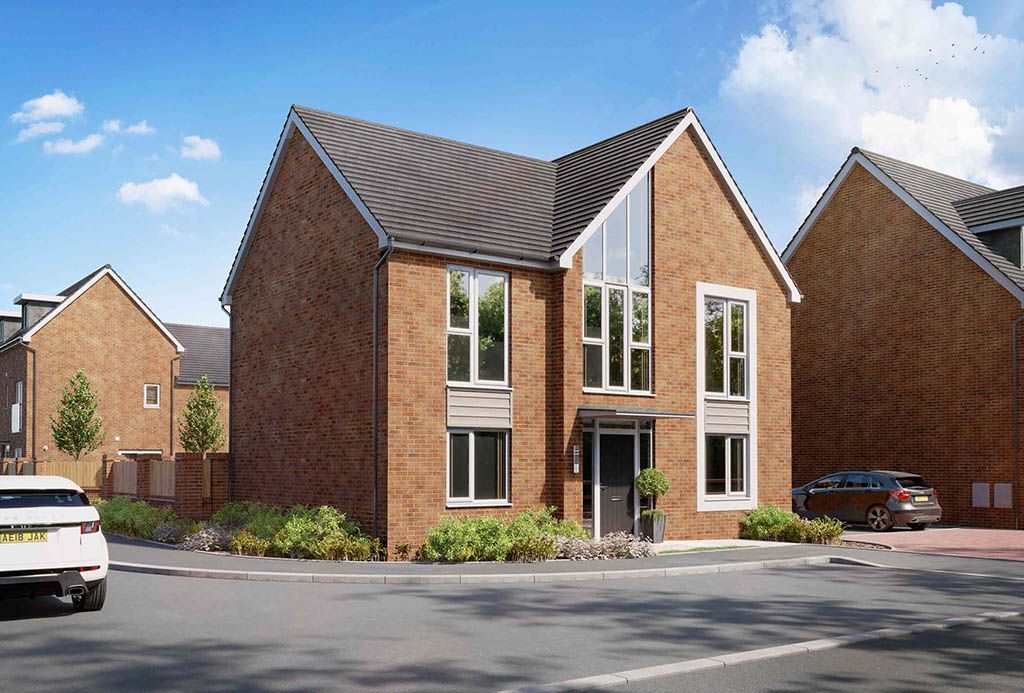 New home, 4 bed detached house for sale in "The Garnet" at Walmsley Close, Clay Cross, Chesterfield S45, £394,995