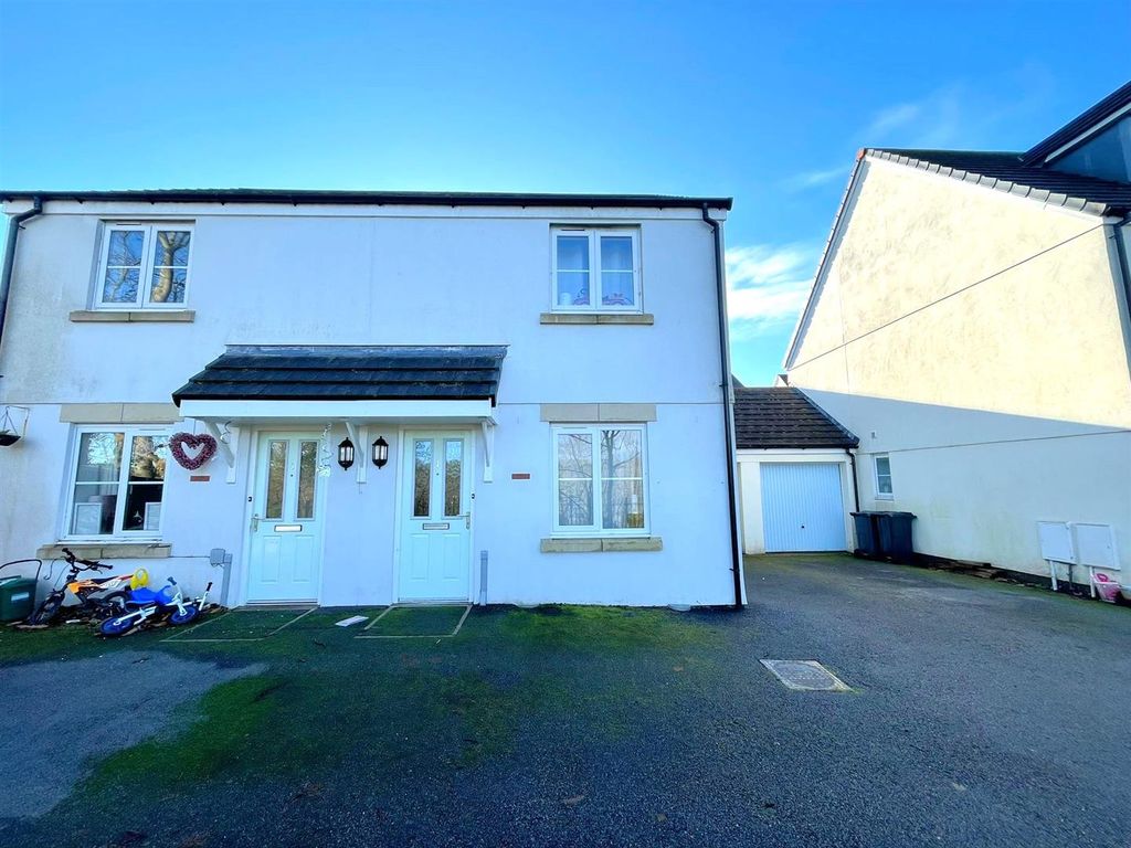 2 bed semi-detached house for sale in Hill Hay Close, Fowey PL23, £132,300