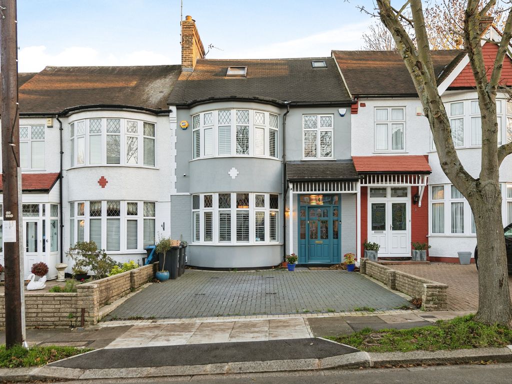 4 bed terraced house for sale in Oxford Gardens, London, London N21, £845,000