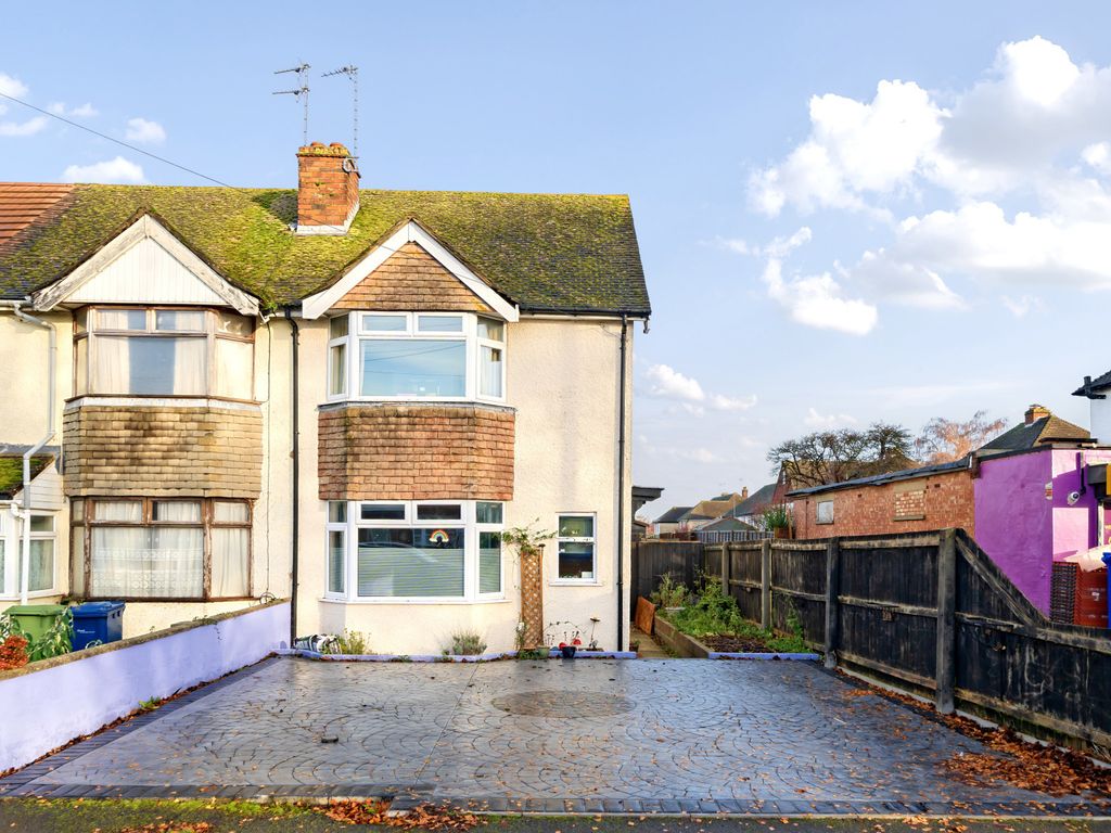3 bed end terrace house for sale in Boverton Drive, Brockworth, Gloucester, Gloucestershire GL3, £270,000