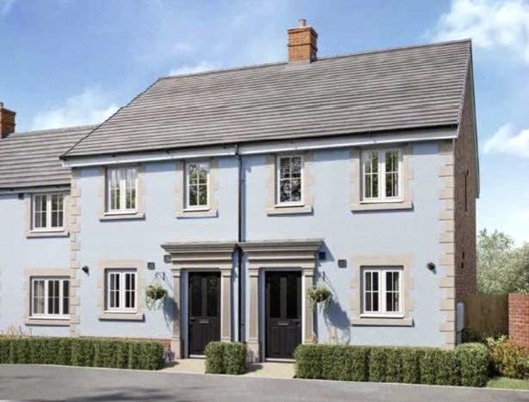 New home, 2 bed semi-detached house for sale in Castleton Grange, Eye, Suffolk IP23, £156,000