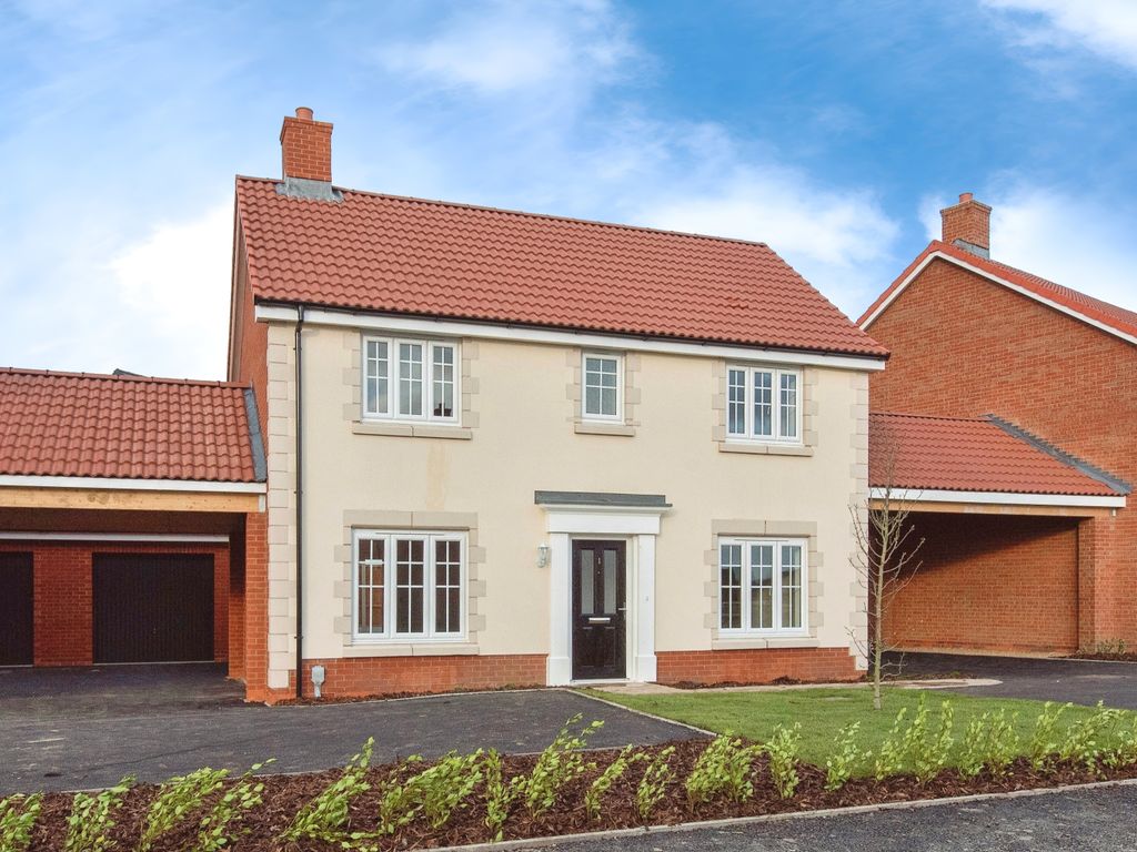 New home, 3 bed detached house for sale in Castleton Grange, Eye, Suffolk IP23, £340,000