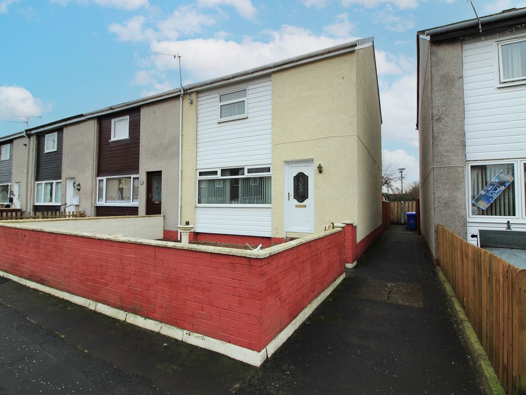 3 bed end terrace house for sale in Langcroft Avenue, Prestwick KA9, £150,000
