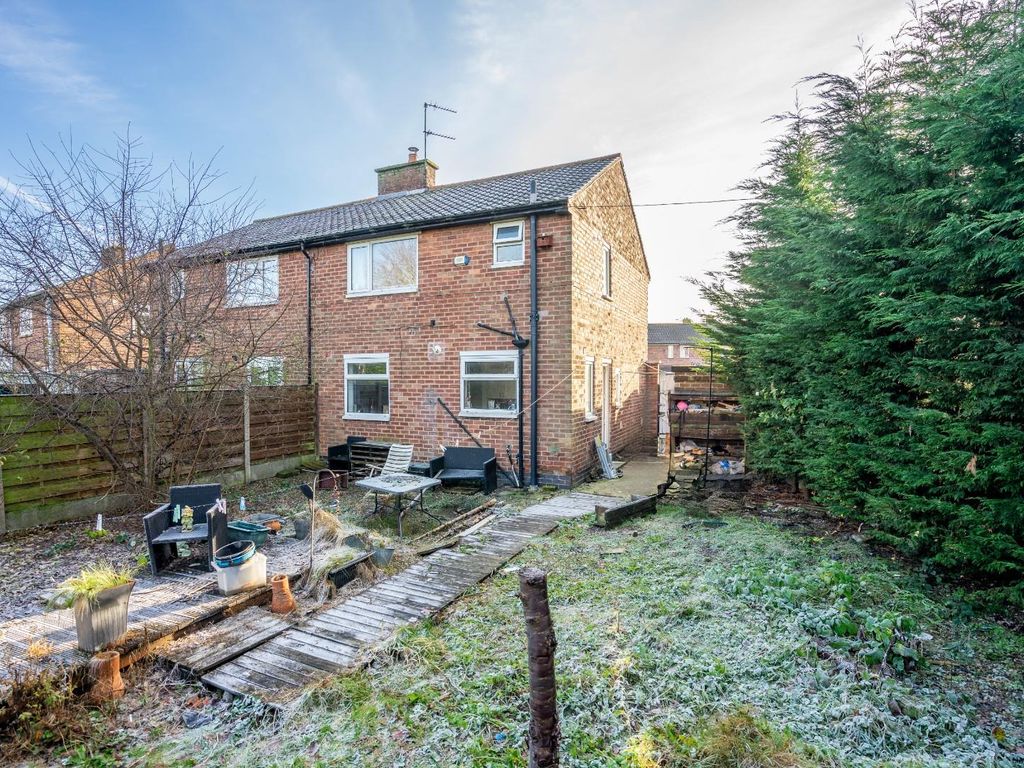 2 bed semi-detached house for sale in Wains Road, Dringhouses, York YO24, £240,000