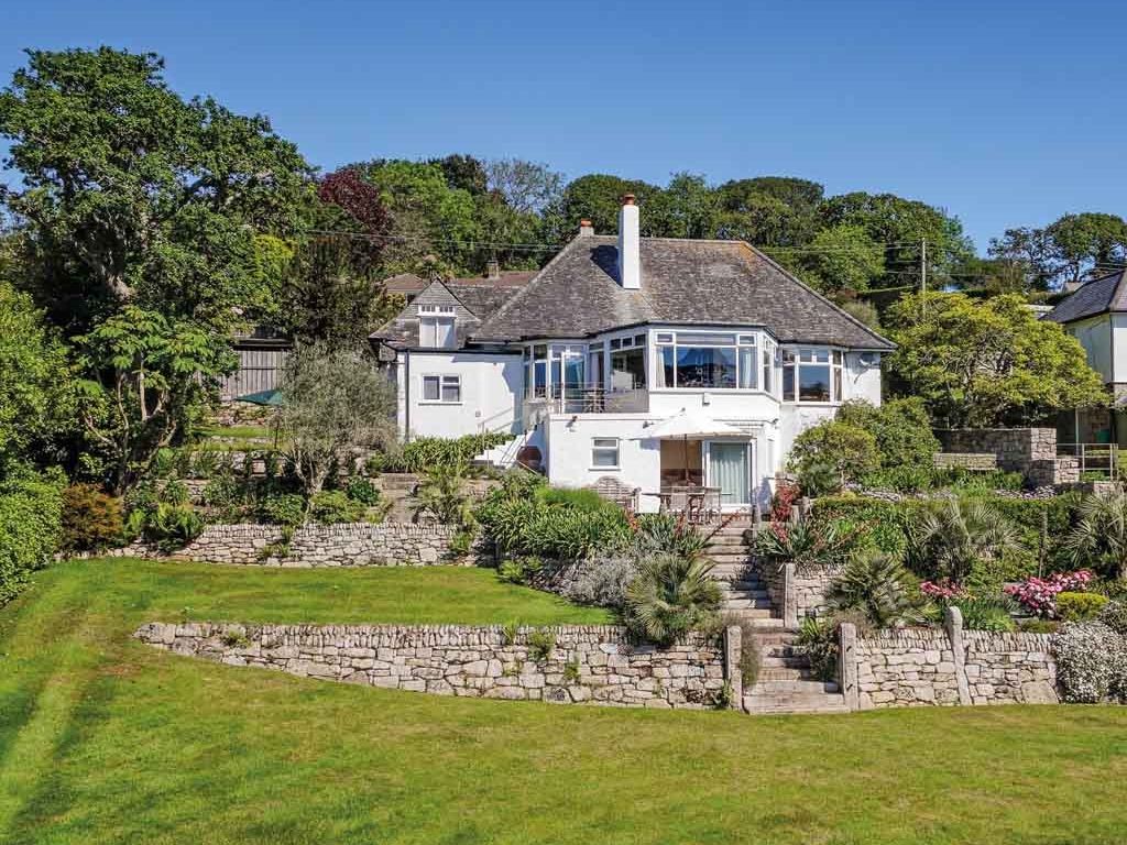 4 bed detached house for sale in Port Navas, Helford River, Cornwall TR11, £1,850,000