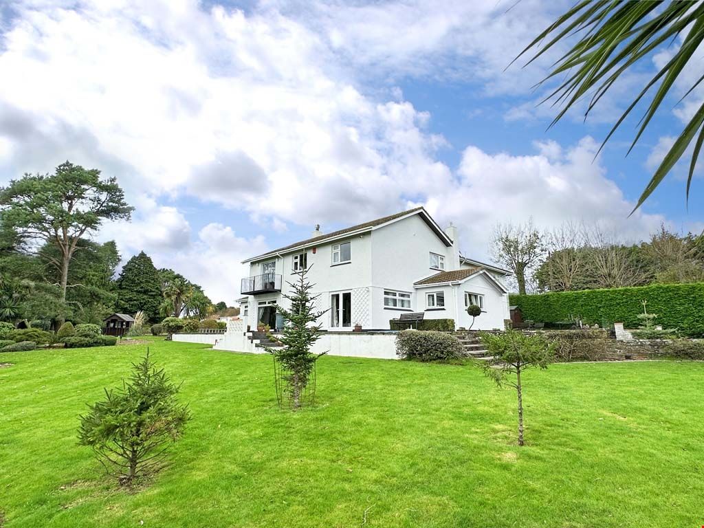 6 bed detached house for sale in Three Burrows, Nr. Truro, Cornwall TR4, £1,100,000