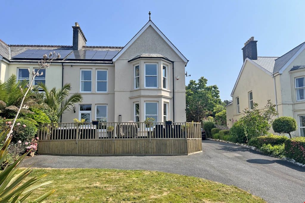 6 bed semi-detached house for sale in Tremena Road, St. Austell PL25, £625,000