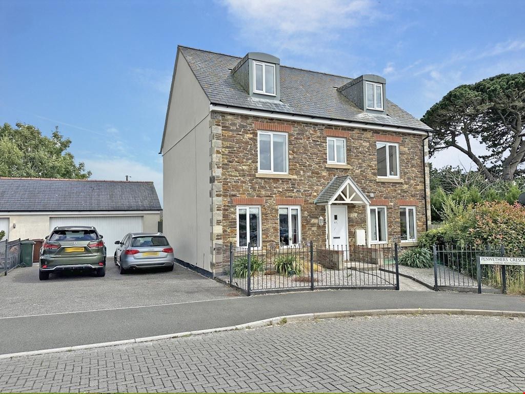 6 bed detached house for sale in Penwethers Crescent, Truro, Cornwall TR1, £599,950