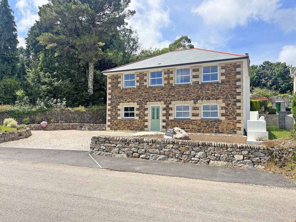 4 bed detached house for sale in Carharrack, Redruth, Cornwall TR16, £495,000
