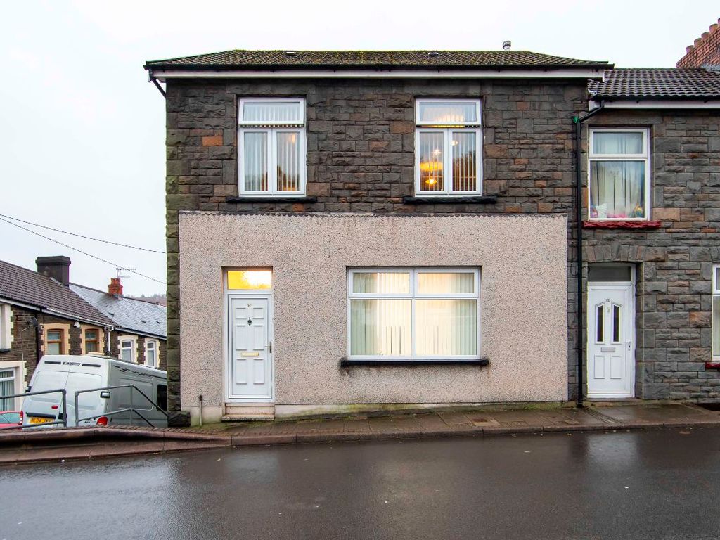 3 bed terraced house for sale in Mountain Ash Road, Abercynon, Mountain Ash CF45, £155,000
