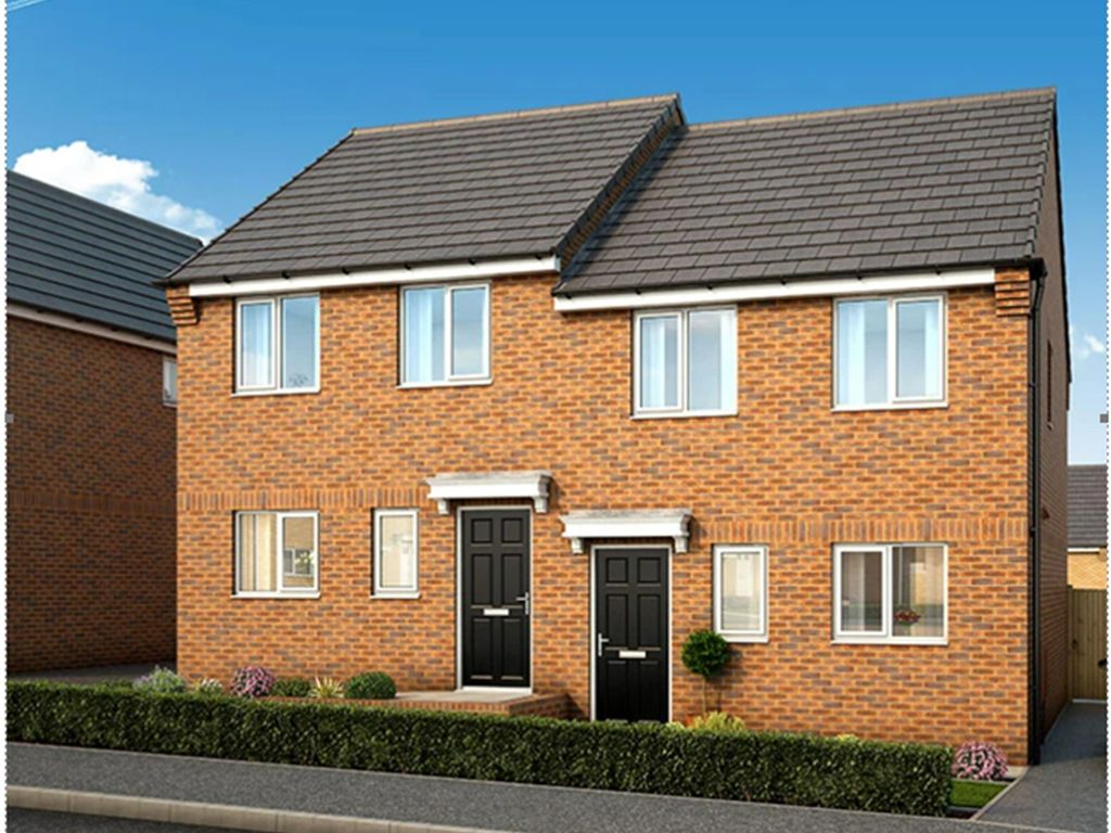 New home, 3 bed semi-detached house for sale in Affinity, Brooklands Drive, Leeds LS14, £122,500