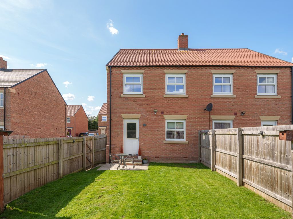 2 bed semi-detached house for sale in Paddock Way, York YO26, £128,250