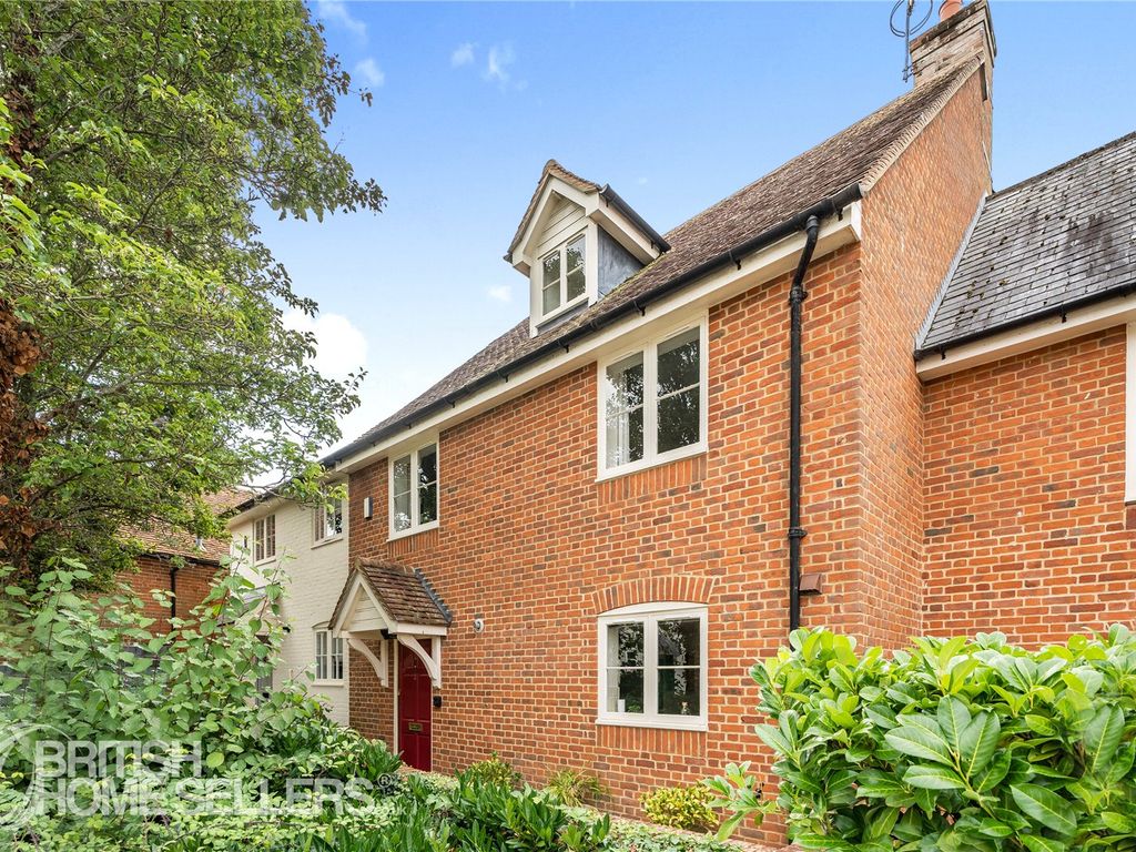 3 bed terraced house for sale in Queens Mead Gardens, Odiham, Hook, Hampshire RG29, £750,000