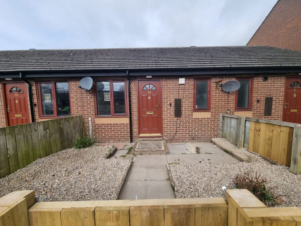 1 bed terraced bungalow to rent in St. Marks Court, Coundon Grange, Bishop Auckland DL14, £335 pcm