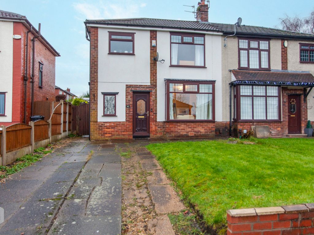 2 bed semi-detached house for sale in Breightmet Drive, Bolton, Greater Manchester BL2, £180,000