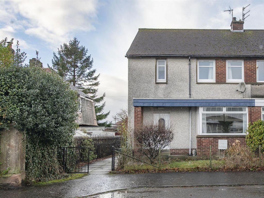 3 bed end terrace house for sale in Moss Road, Tillicoultry FK13, £155,000