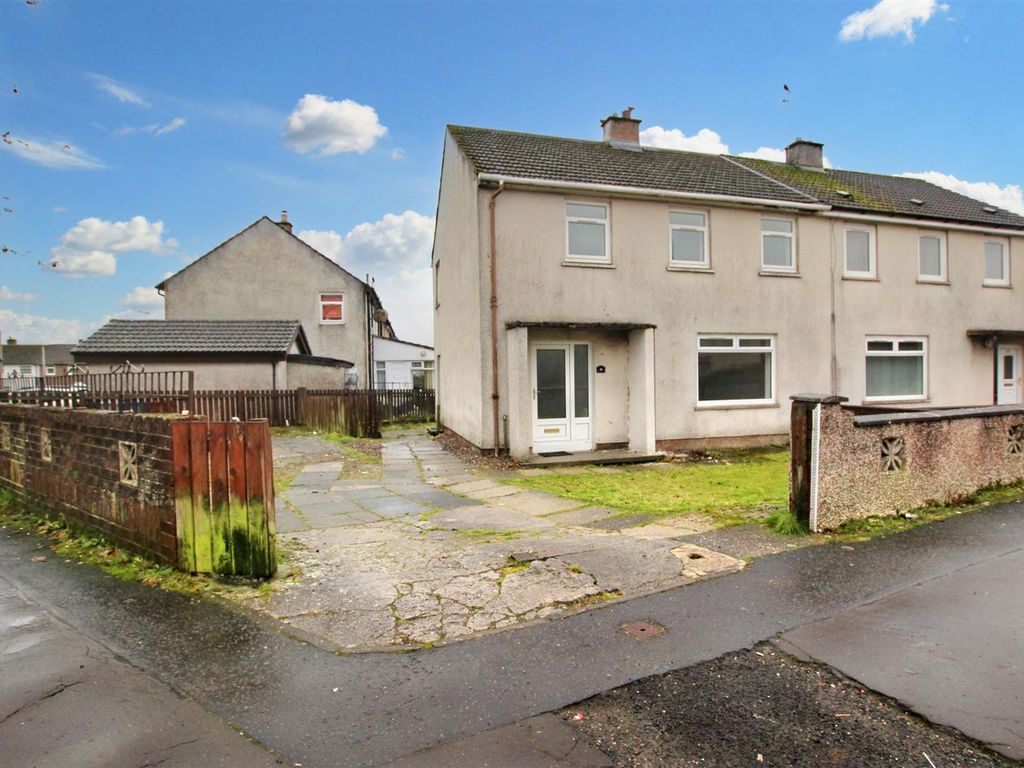 3 bed semi-detached house for sale in Balgray Road, Lesmahagow, Lanark ML11, £109,995