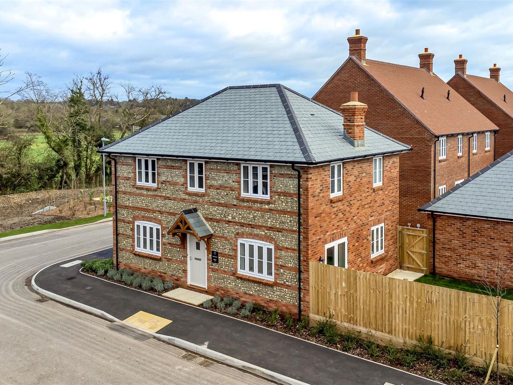 New home, 3 bed detached house for sale in Three Lanes Way, Puddletown, Dorchester DT2, £525,000
