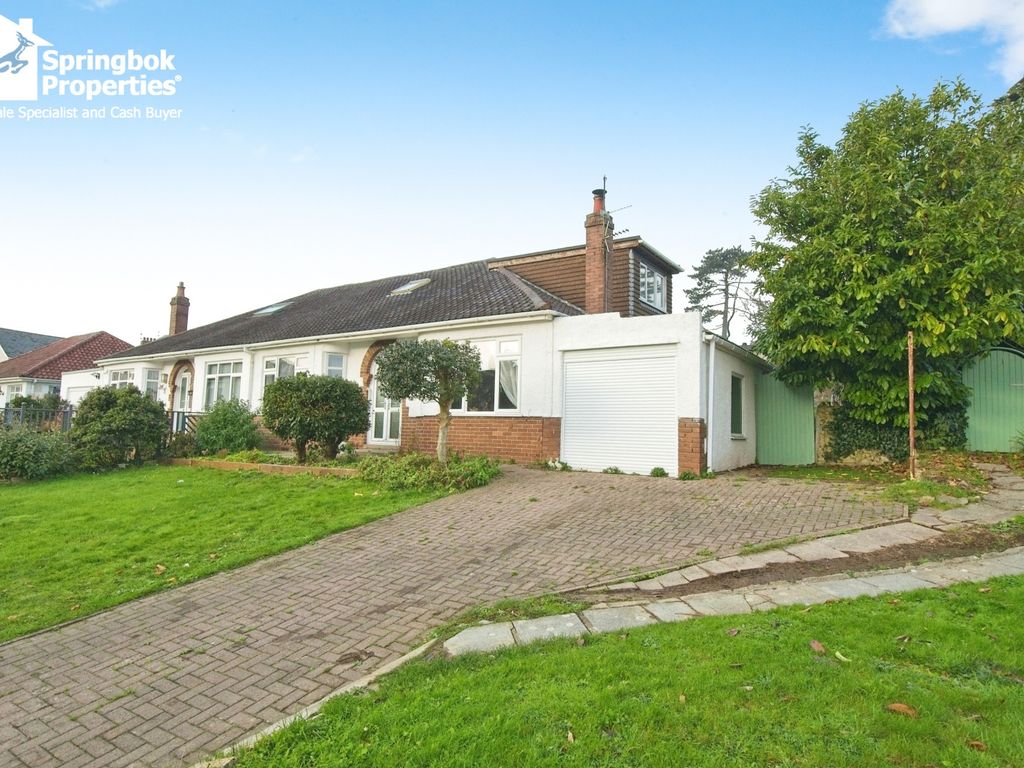 4 bed semi-detached bungalow for sale in Parkfields Road, Bridgend, Mid Glamorgan CF31, £325,000
