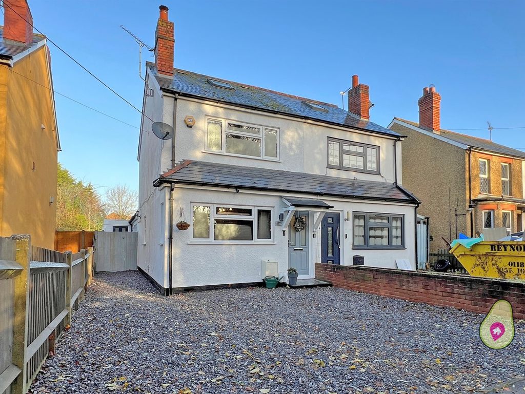 3 bed semi-detached house for sale in Old Whitley Wood Lane, Reading RG2, £385,000