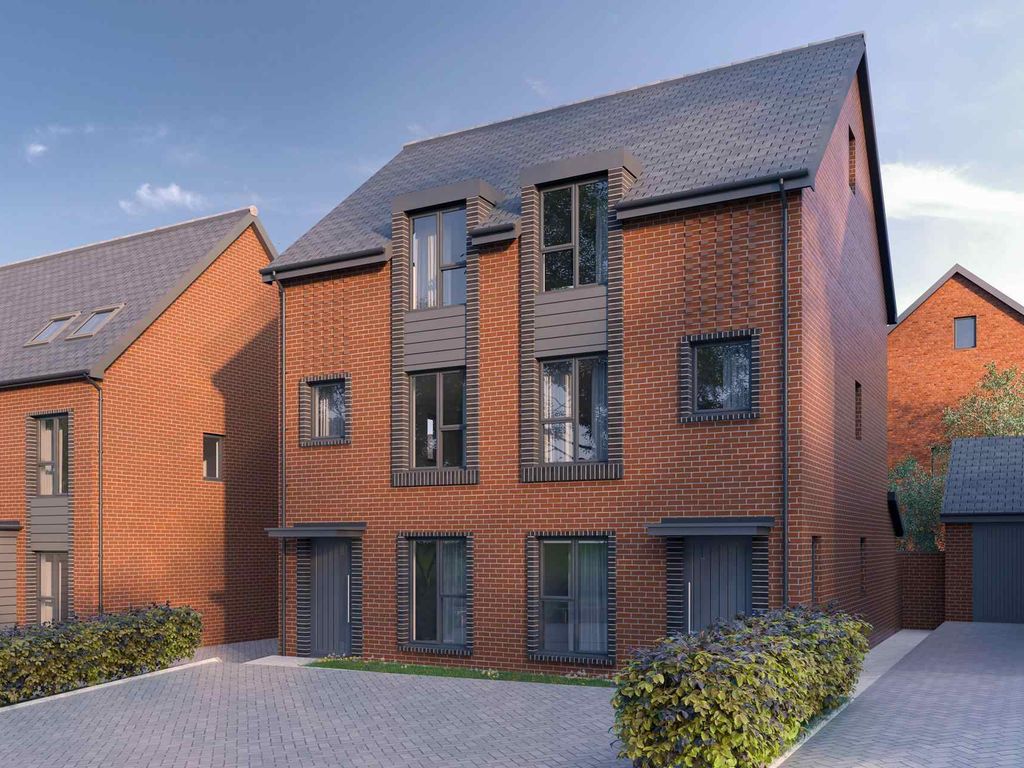 New home, 4 bed semi-detached house for sale in "The Walnut - The Green" at Stratford Road, Shirley, Solihull B90, £460,000