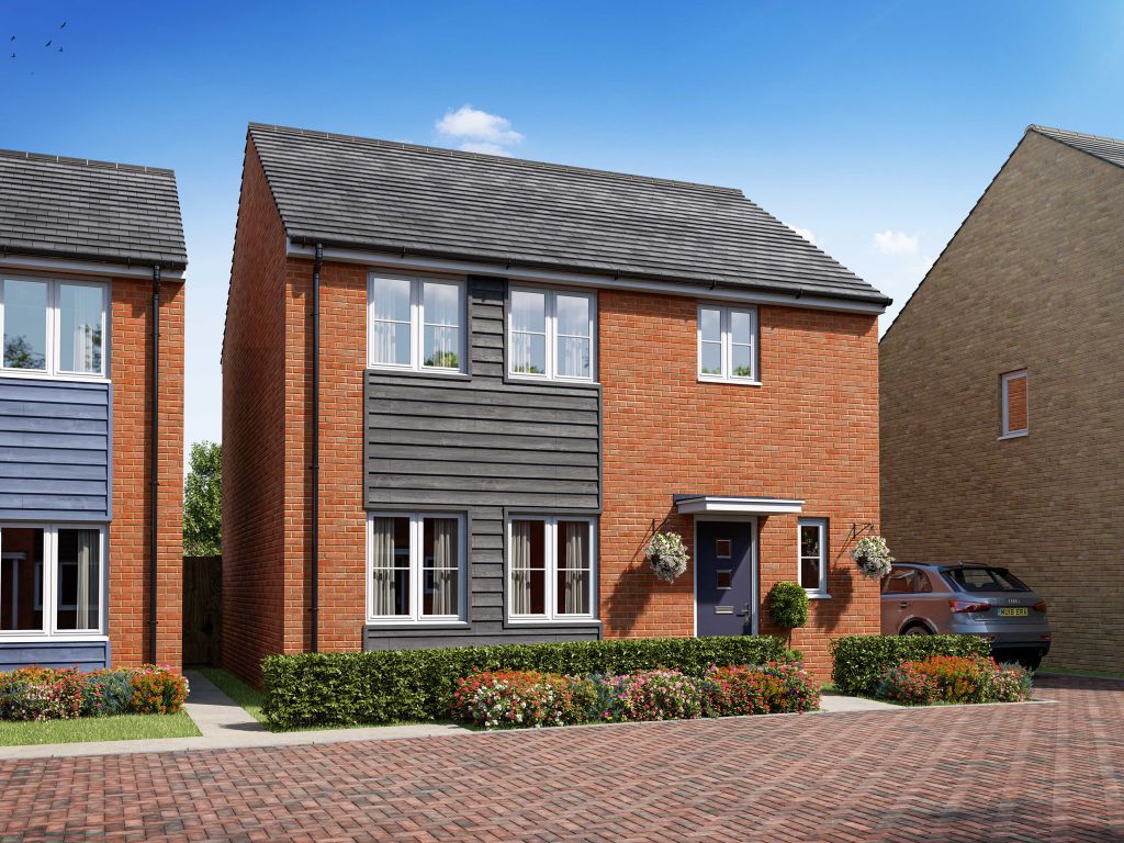 New home, 3 bed detached house for sale in "The Whitehall" at Dereham Road, Easton, Norwich NR9, £330,000