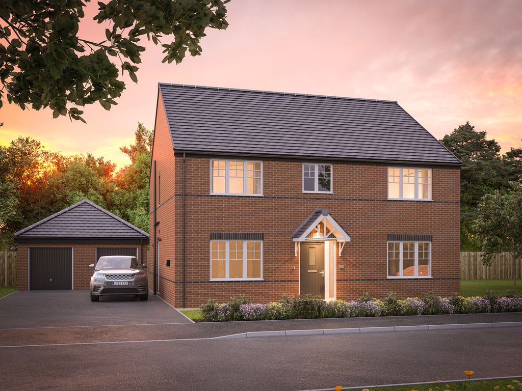 New home, 5 bed detached house for sale in "The Ashford" at Main Street, Carlton, Wakefield WF3, £584,995