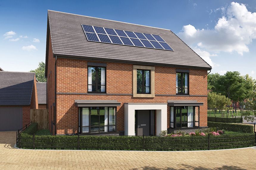 New home, 5 bed detached house for sale in "Oak" at Barrow Gurney, Bristol BS48, £1,065,000