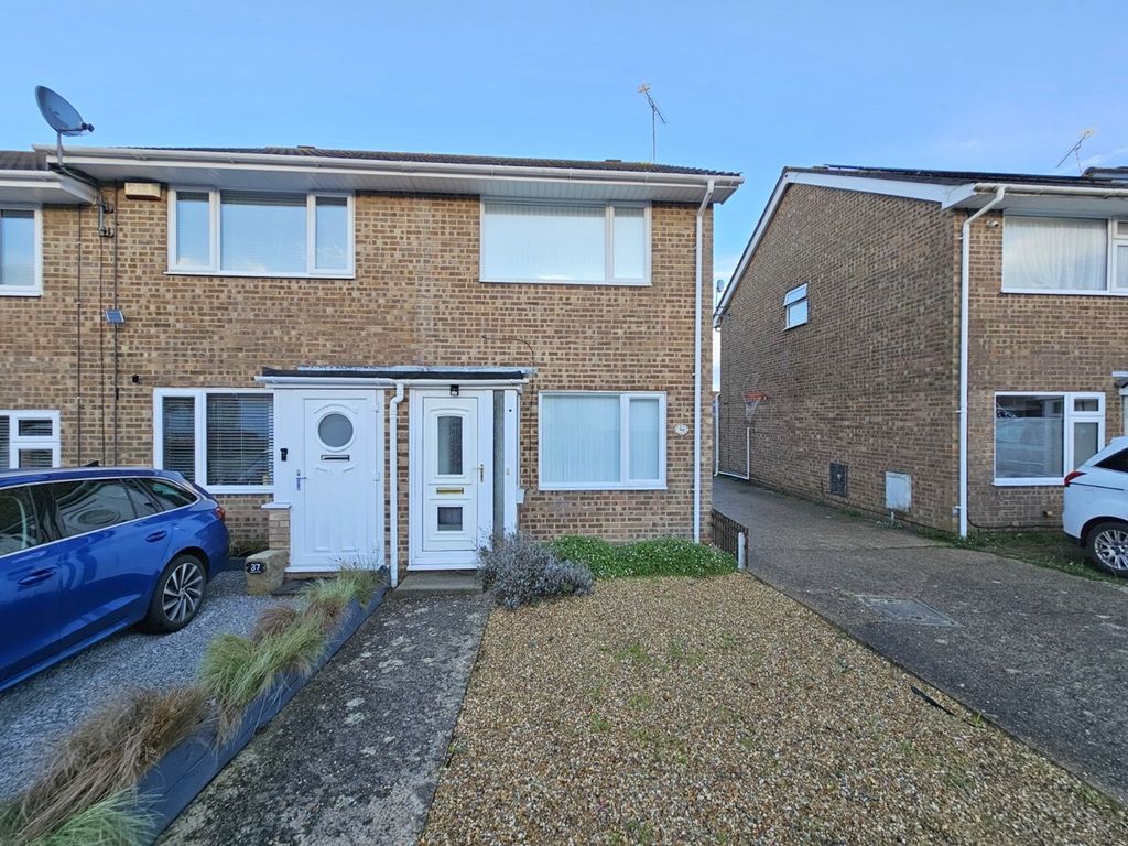 2 bed end terrace house for sale in Inglesham Way, Hamworthy, Poole BH15, £285,000