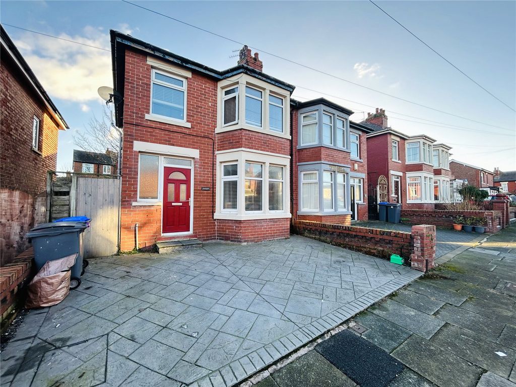 3 bed semi-detached house for sale in Beetham Place, Blackpool, Lancashire FY3, £170,000