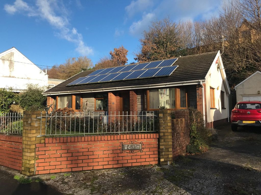 3 bed detached bungalow for sale in Efail Fach, Pontrhydyfen, Port Talbot, Neath Port Talbot. SA12, £220,000