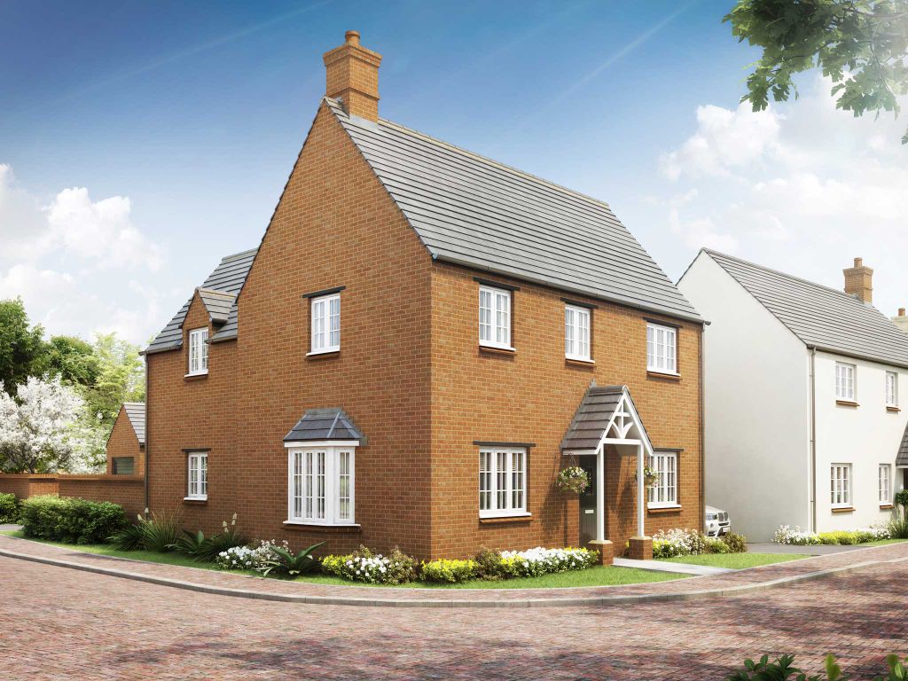 New home, 3 bed detached house for sale in "The Yardley" at Aintree Avenue, Towcester NN12, £454,995