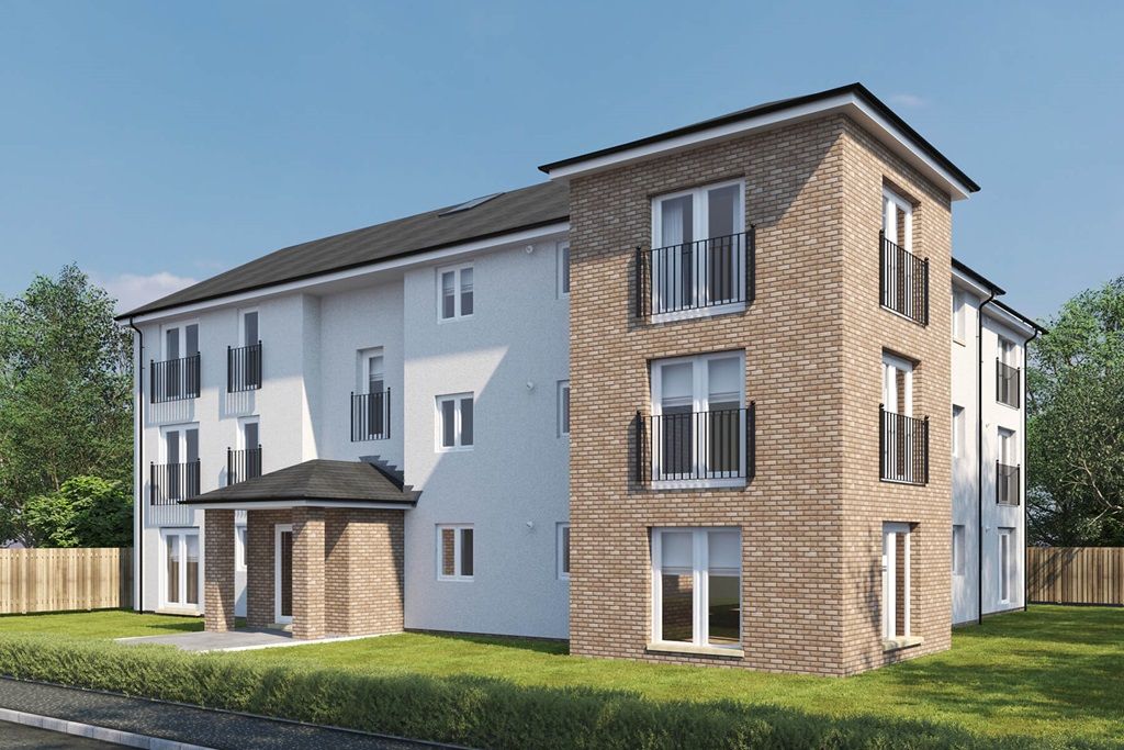 New home, 2 bed flat for sale in "The Nevis - Plot 49" at Glasgow Road, Ratho Station, Newbridge EH28, £220,000