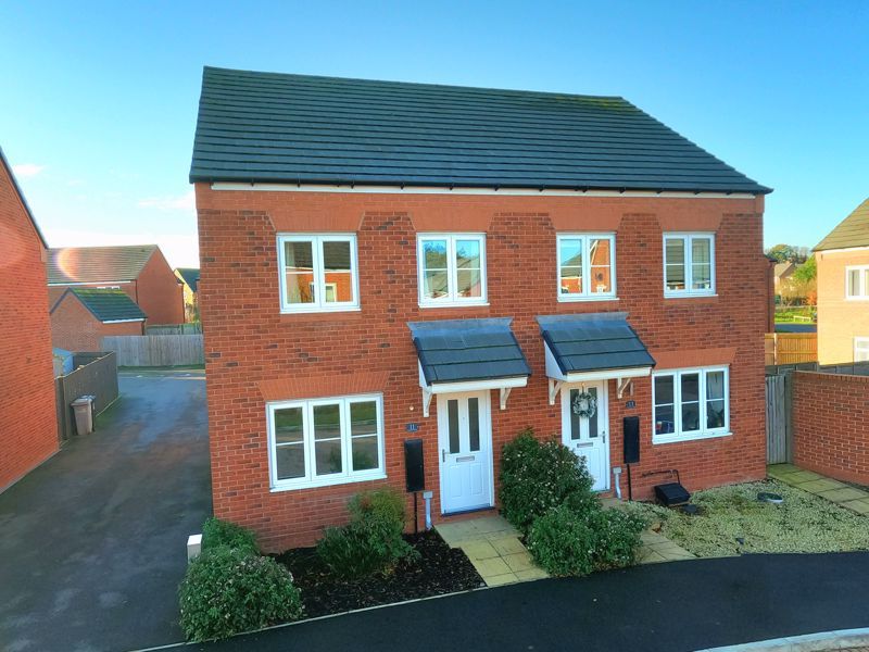 3 bed semi-detached house for sale in Falcon Way, Edleston, Nantwich, Cheshire CW5, £125,000