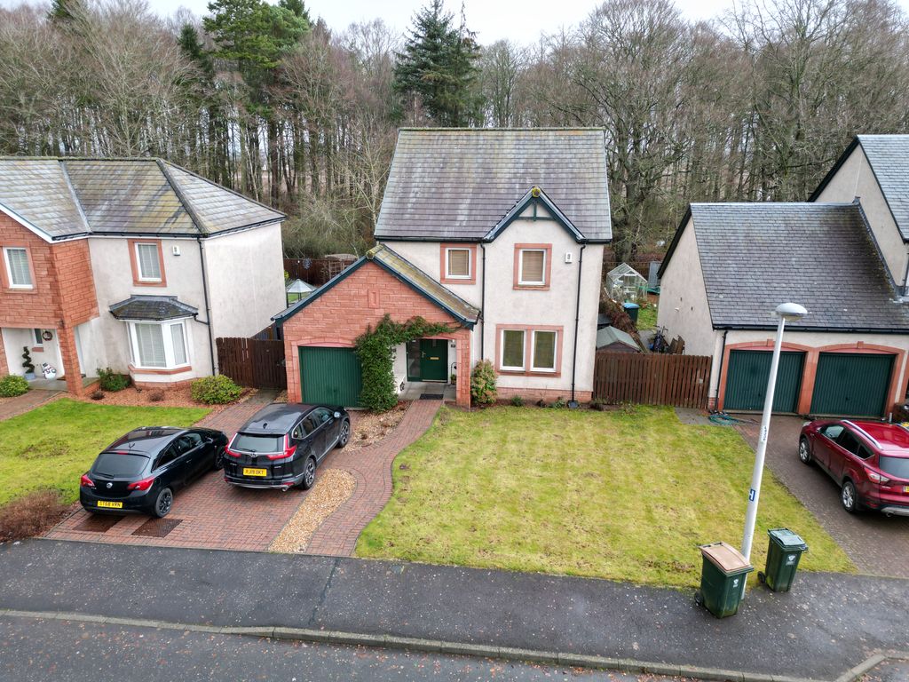 4 bed detached house for sale in Franklin Street, Ardler, Blairgowrie PH12, £275,000