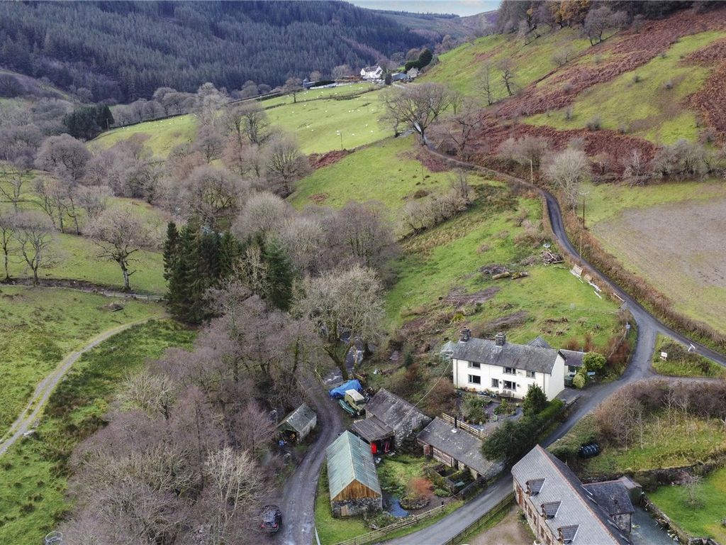 3 bed detached house for sale in Llangynog, Powys SY10, £420,000