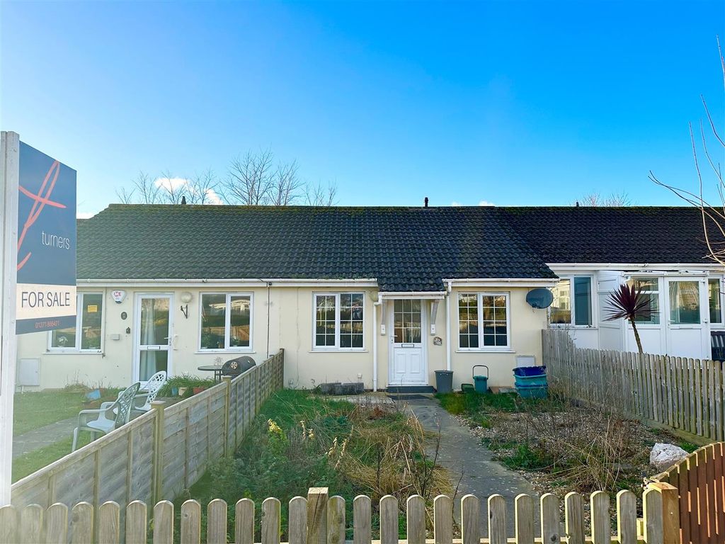 2 bed terraced bungalow for sale in Heanton Lea, Chivenor, Barnstaple EX31, £165,000