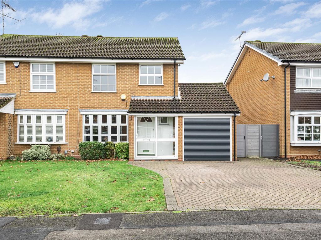 3 bed semi-detached house for sale in Chittering Close, Lower Earley, Reading RG6, £475,000
