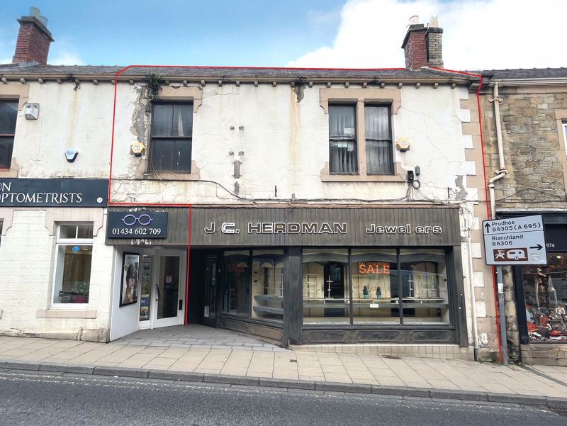 Retail premises to let in 15 Battle Hill, Hexham, Northumberland NE46, £14,000 pa