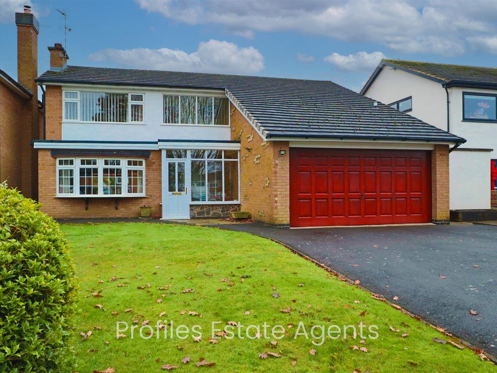 4 bed detached house for sale in Salisbury Road, Burbage, Hinckley LE10, £550,000