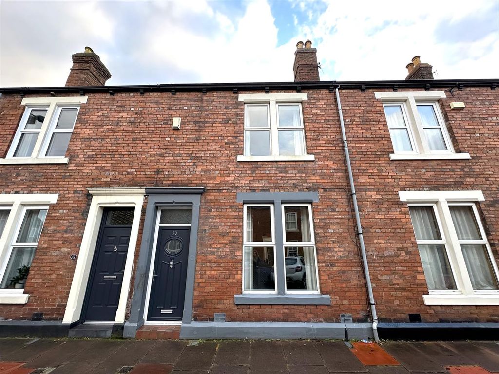 3 bed terraced house for sale in Howe Street, Carlisle CA1, £125,000