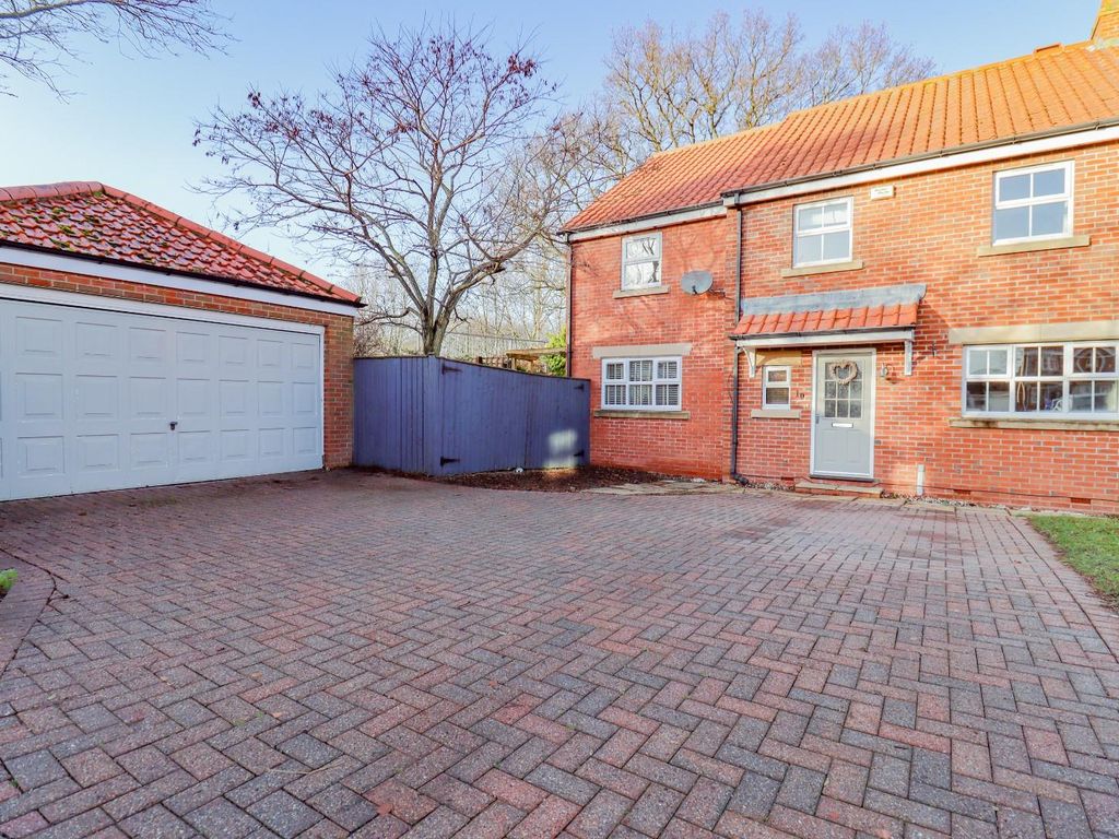 4 bed semi-detached house for sale in Hall Close, Carlton, Stockton-On-Tees TS21, £300,000