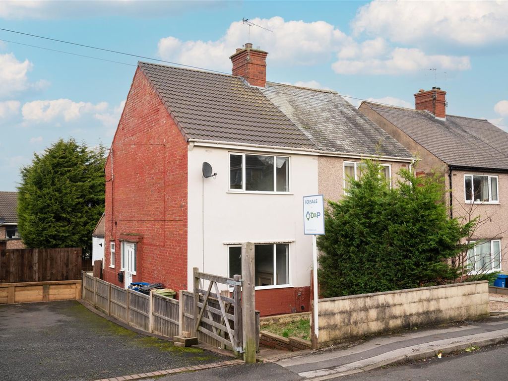 2 bed semi-detached house for sale in George Street, Brimington, Chesterfield S43, £120,000