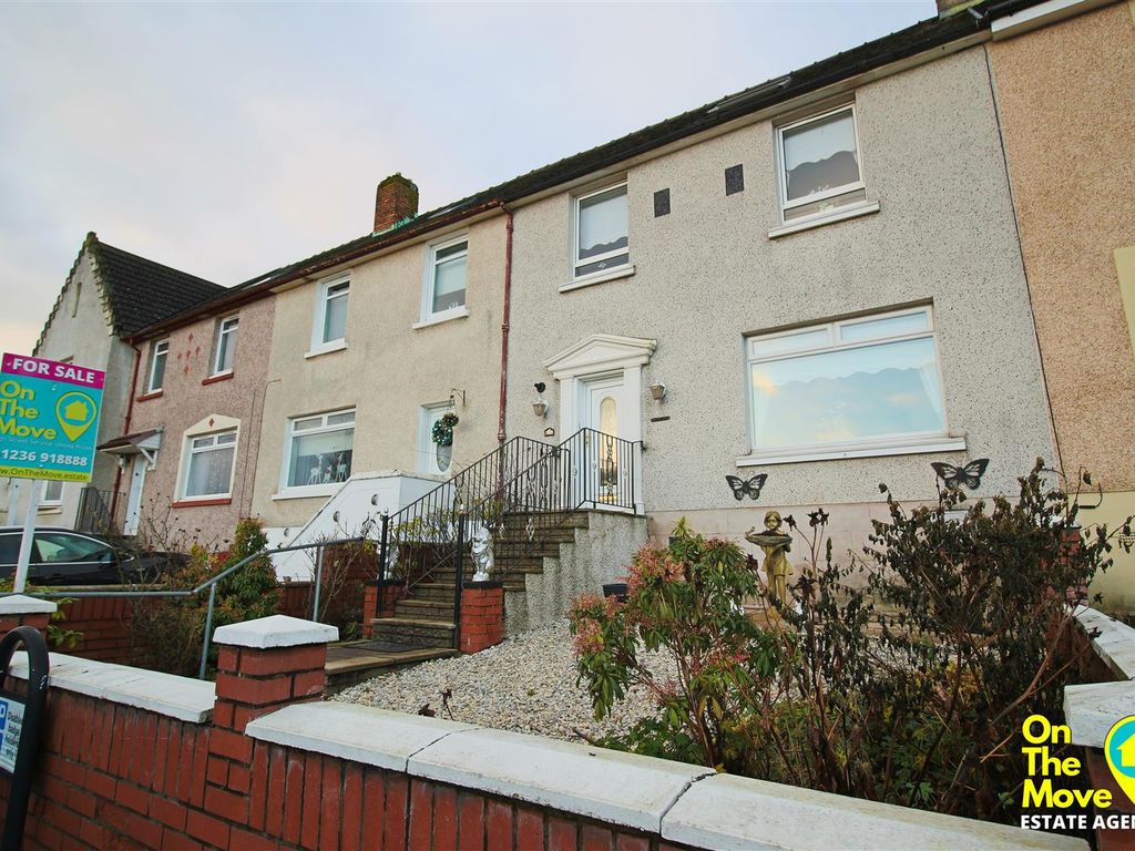 3 bed terraced house for sale in South Commonhead Avenue, Airdrie ML6, £109,999