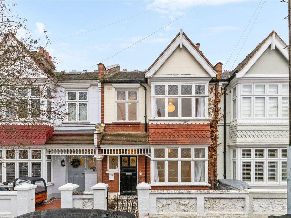 3 bed terraced house for sale in Bowfell Road, Hammersmith, London W6, £1,000,000