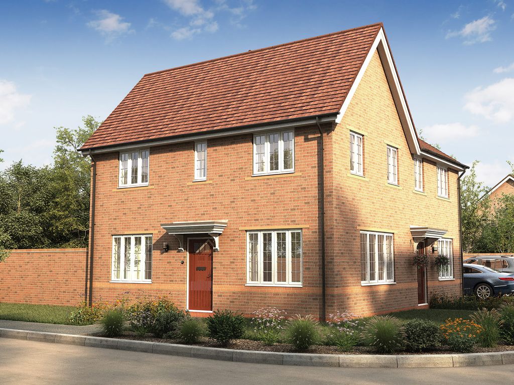 New home, 3 bed semi-detached house for sale in "The Lyford" at Scot Elm Drive, West Wick, Weston-Super-Mare BS24, £322,000