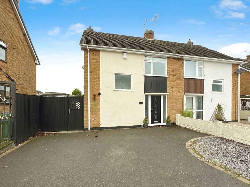 3 bed semi-detached house for sale in Prince Albert Drive, Glenfield, Leicester LE3, £279,950
