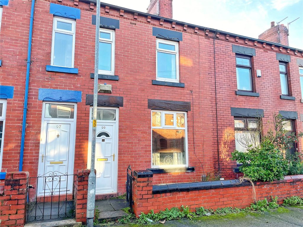 2 bed terraced house for sale in Henley Street, Chadderton, Oldham, Greater Manchester OL9, £120,000