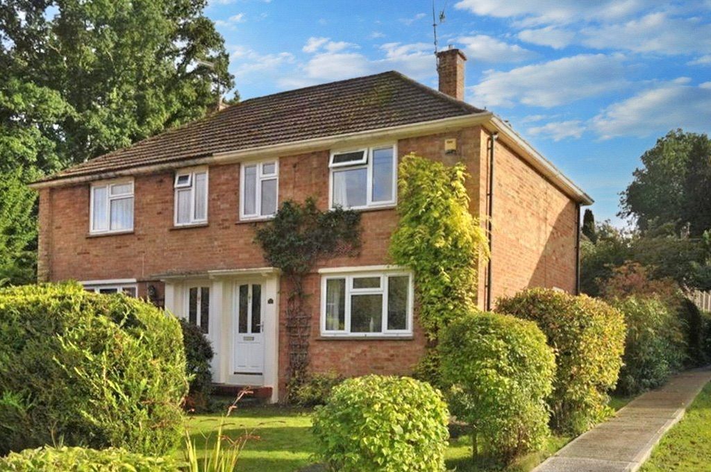 3 bed semi-detached house to rent in Fox Road, Lower Bourne, Farnham, Surrey GU10, £1,650 pcm