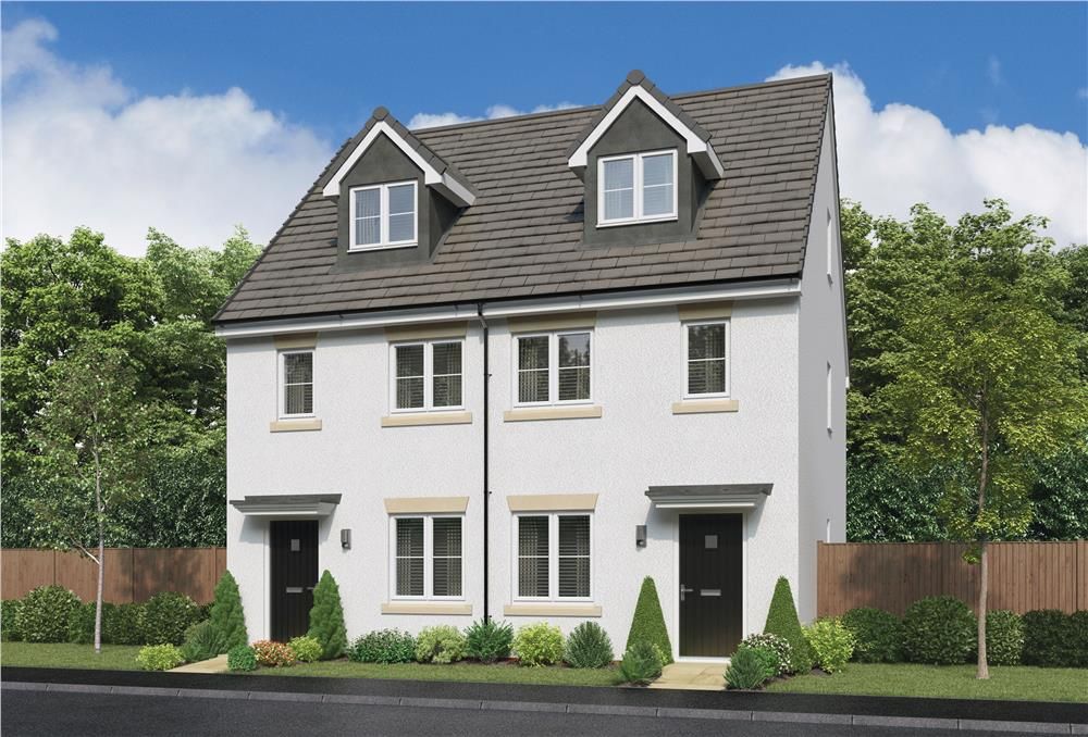 New home, 3 bed semi-detached house for sale in "The Calderton" at Bent House Lane, Durham DH1, £226,950